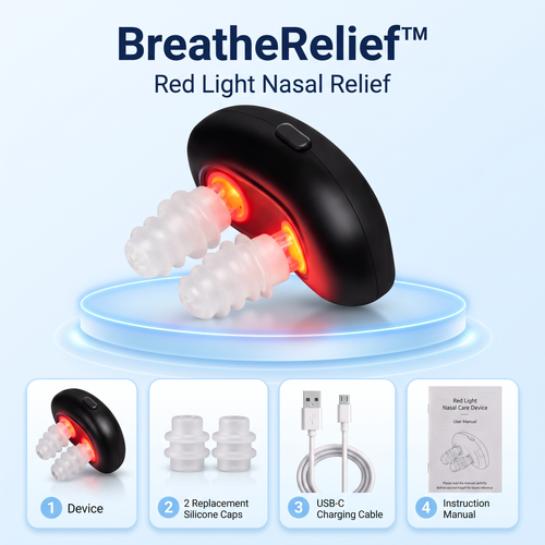 BreatheRelief™ - Red Light Nasal Relief