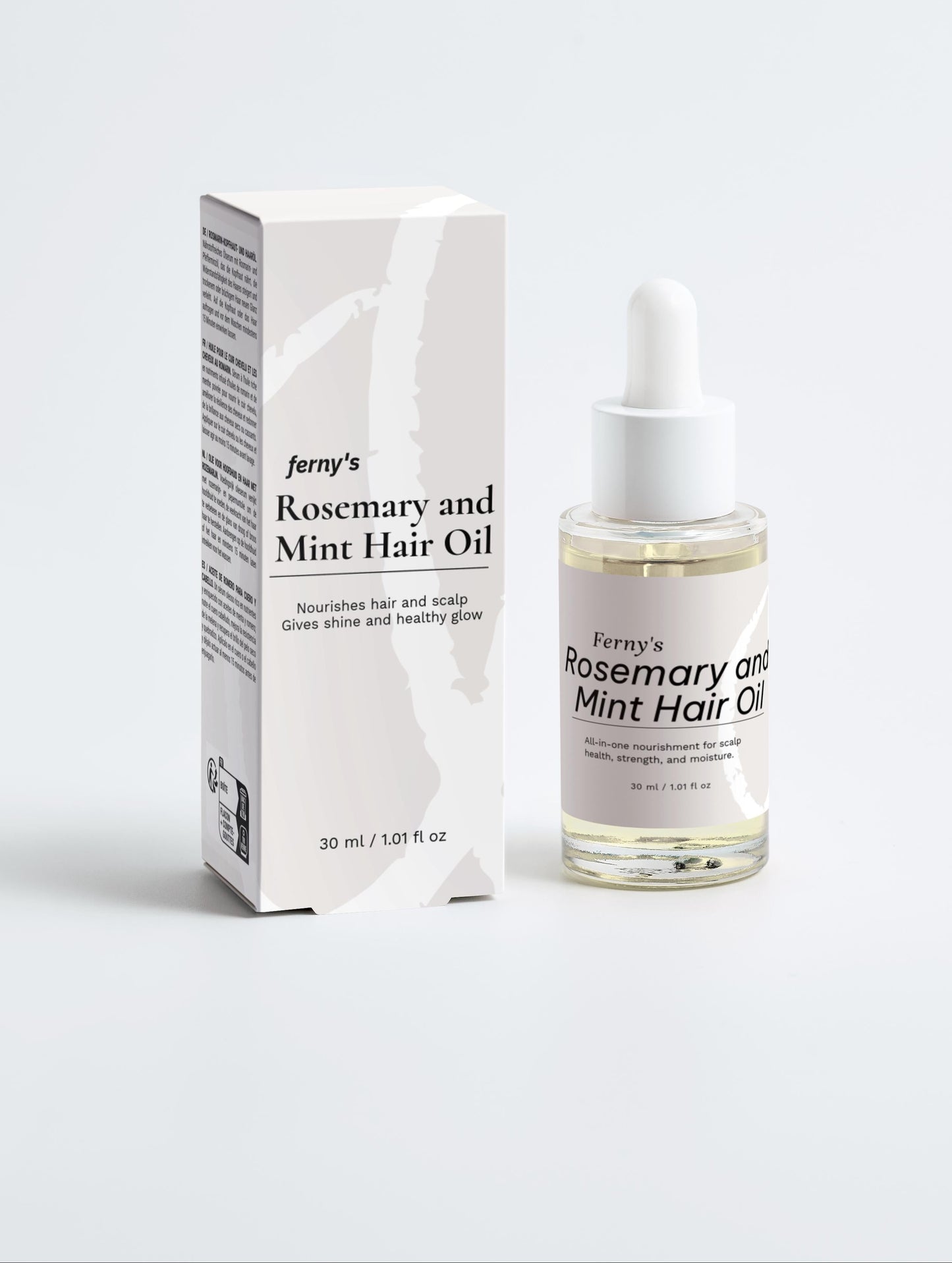 Ferny's Rosemary and Mint Hair Oil