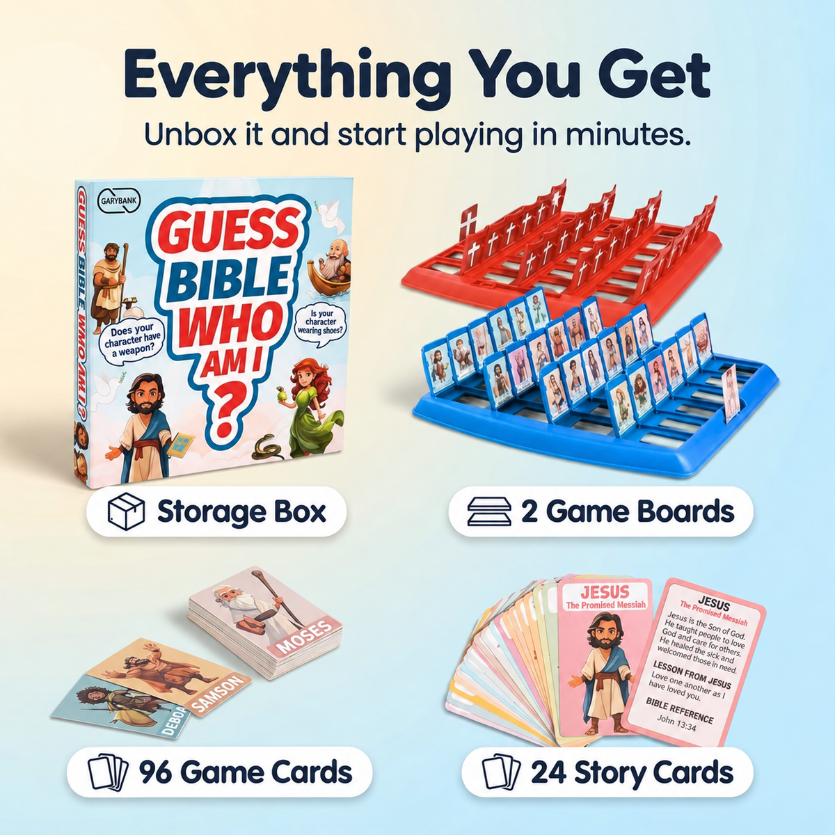 Bible Who’s Who: The Character Guessing Game