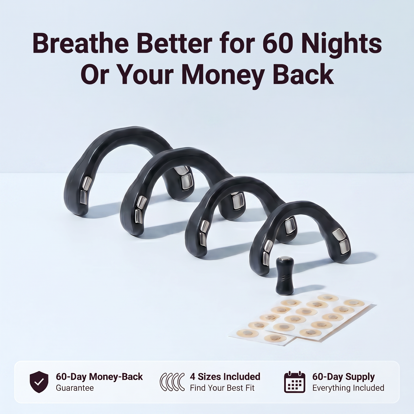 The NightBridge - Magnetic Nasal Dilator