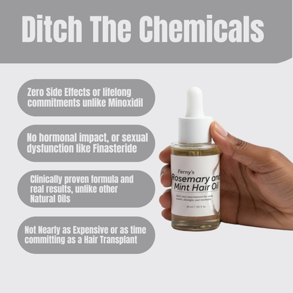Ferny's Rosemary and Mint Hair Oil