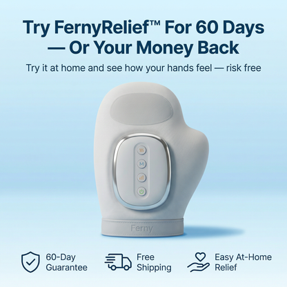 FernyRelief™ – Heated Hand Massager